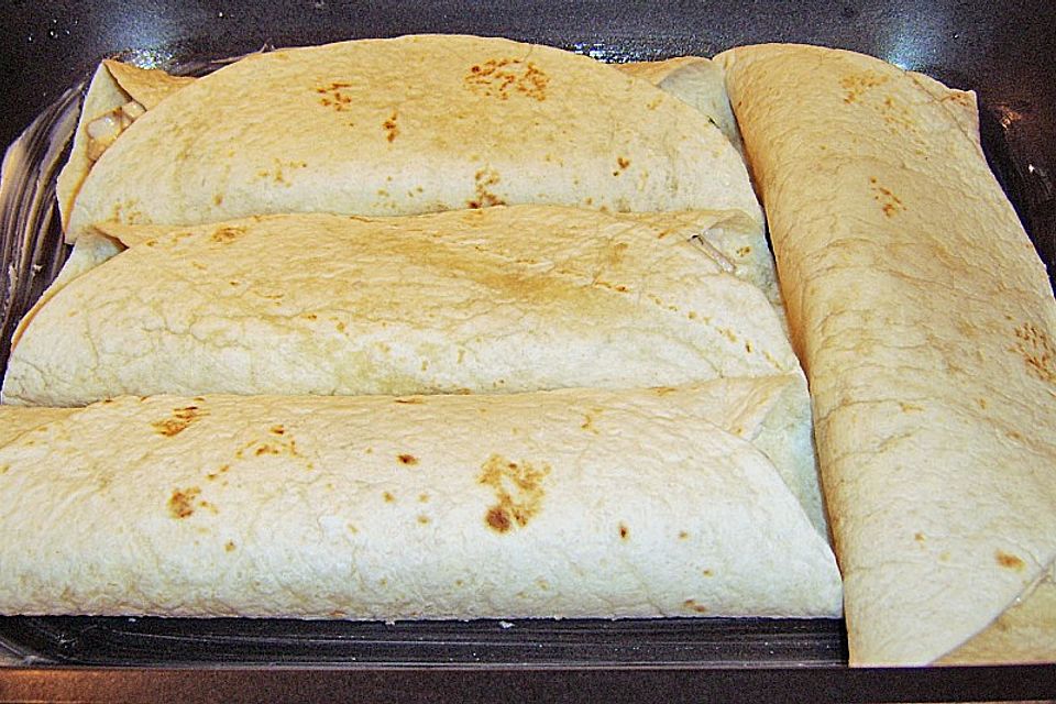 Meeresfrüchte Burritos