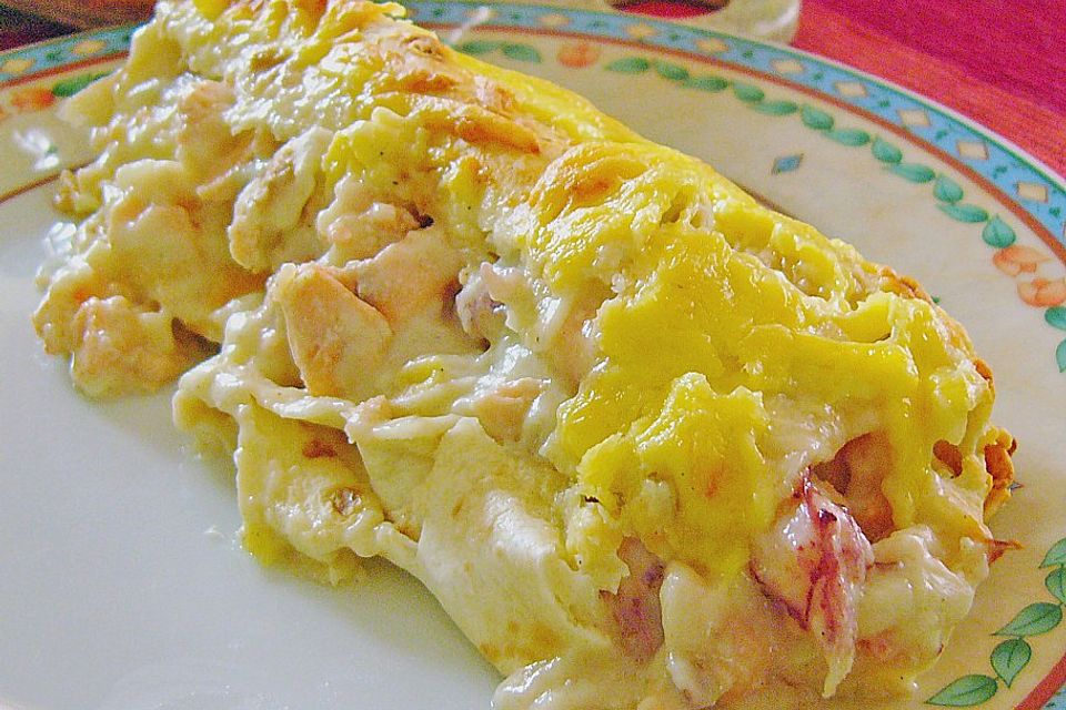 Meeresfrüchte Burritos