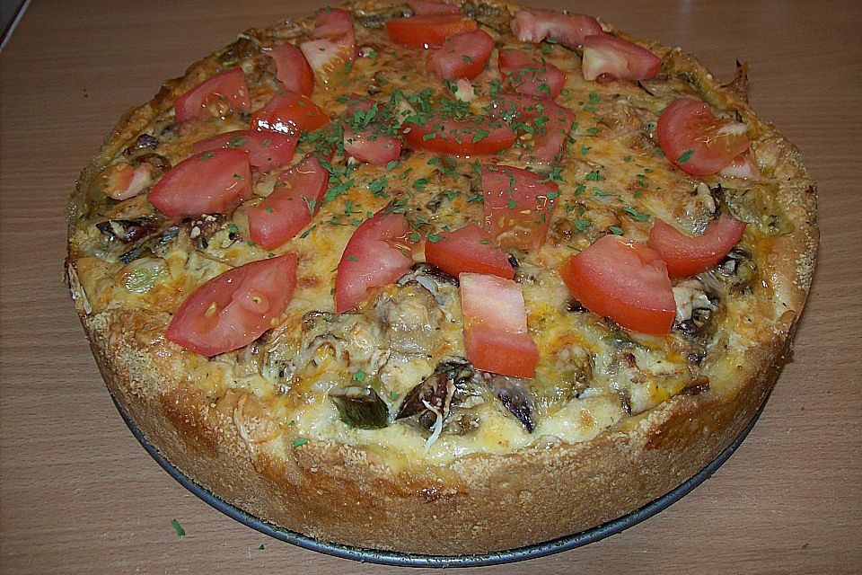 Pilzkuchen