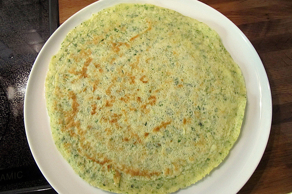 Kräuterpfannkuchen mit Pfiff