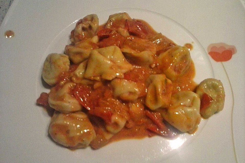 Selbstgemachte Kräuter - Ricotta - Tortellini