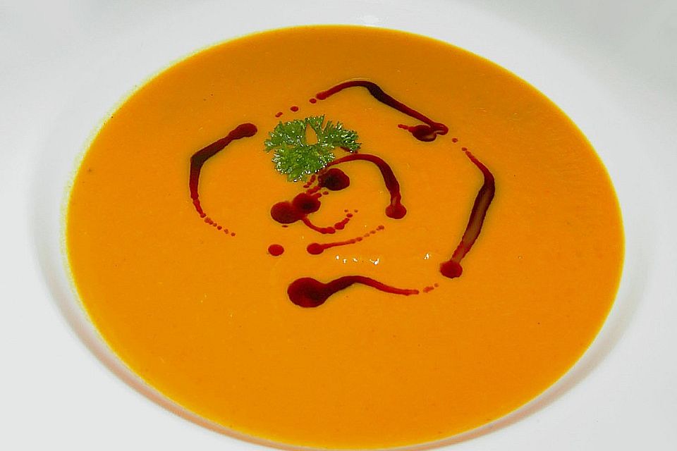 Kürbis - Apfel - Suppe