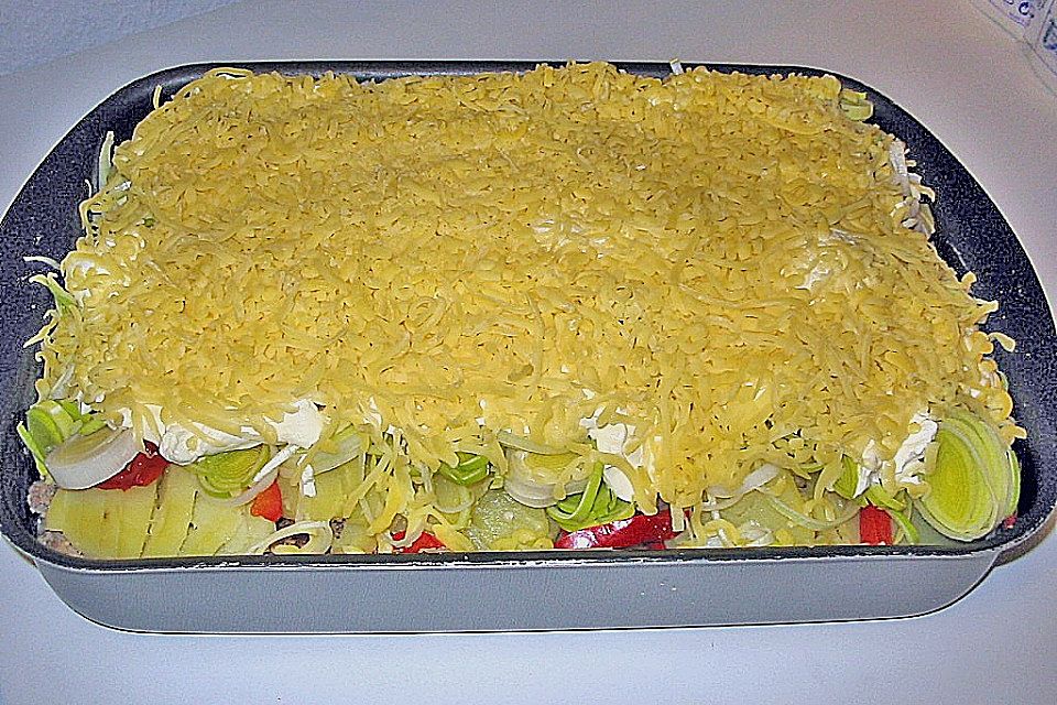 Himmlischer Sauerkrautauflauf