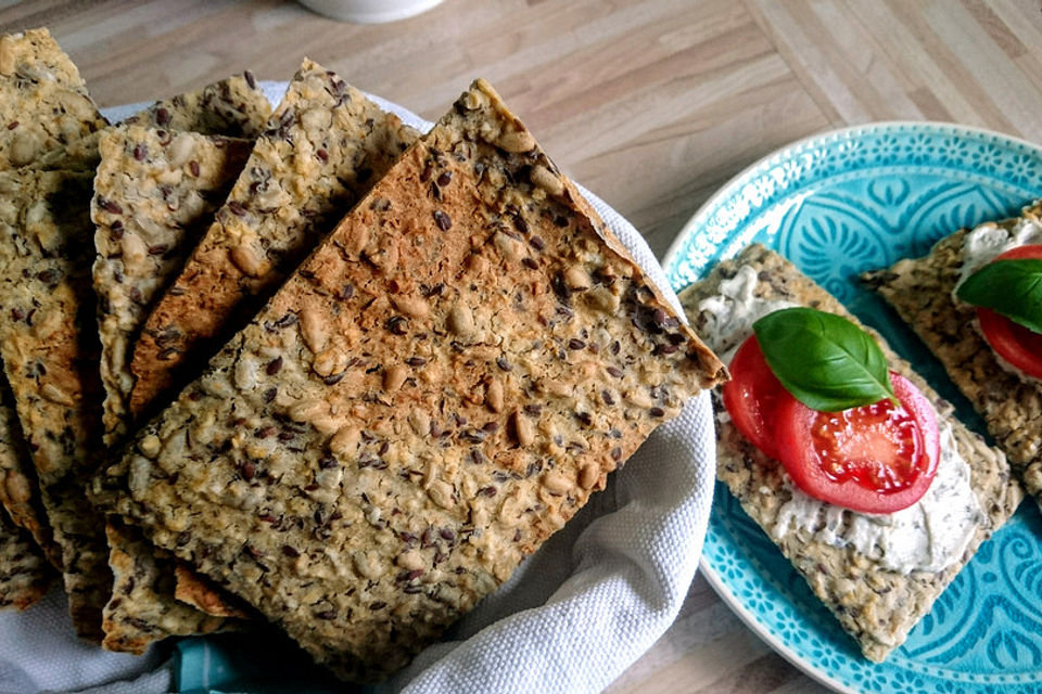 Kerniges Knäckebrot