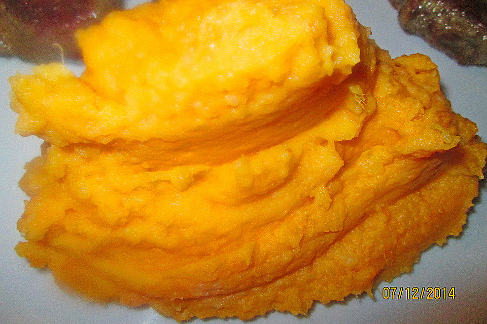 Süßkartoffelpüree