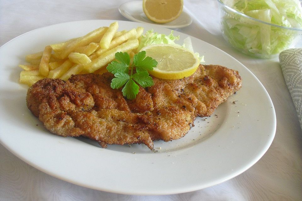 Paniertes Schnitzel