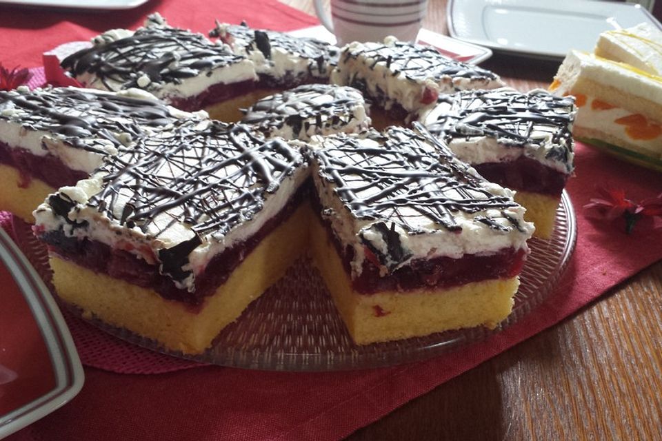 Eierlikörkuchen vom Blech