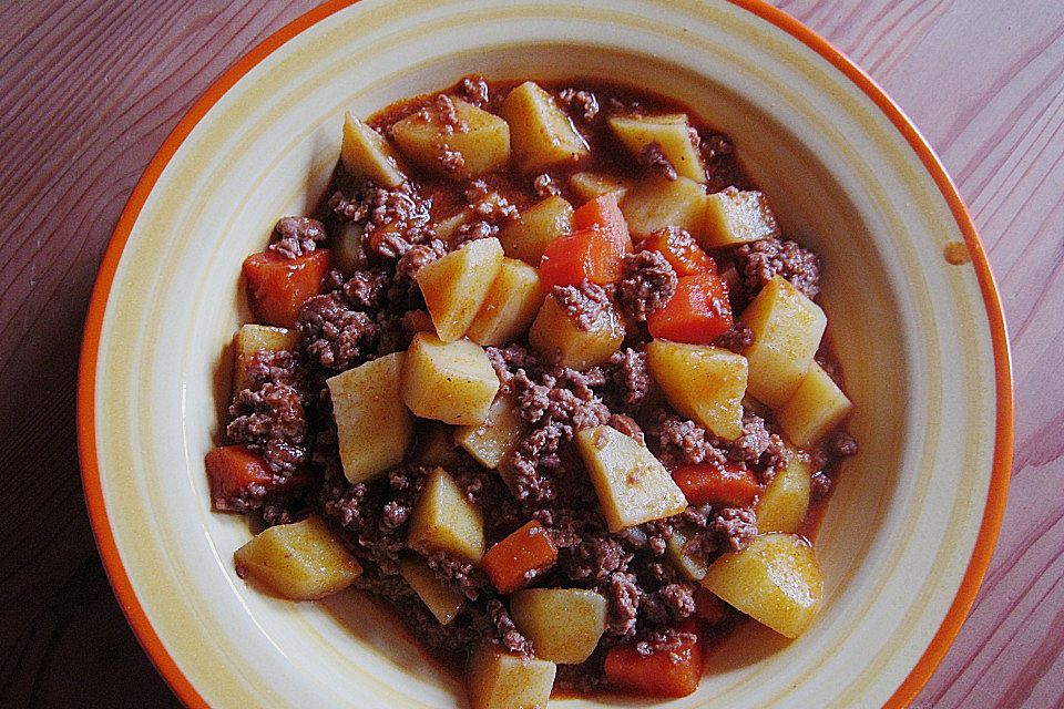 Bauerntopf mit Hackfleisch