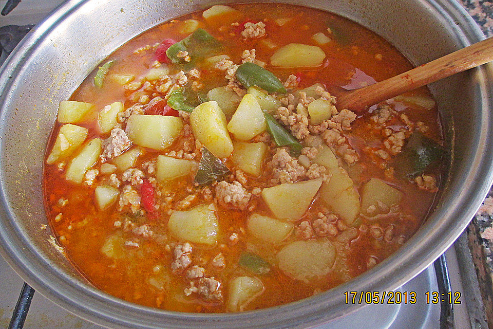 Bauerntopf mit Hackfleisch