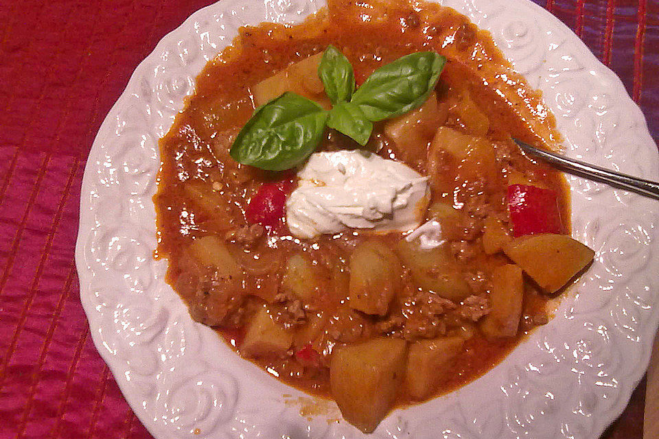 Bauerntopf mit Hackfleisch