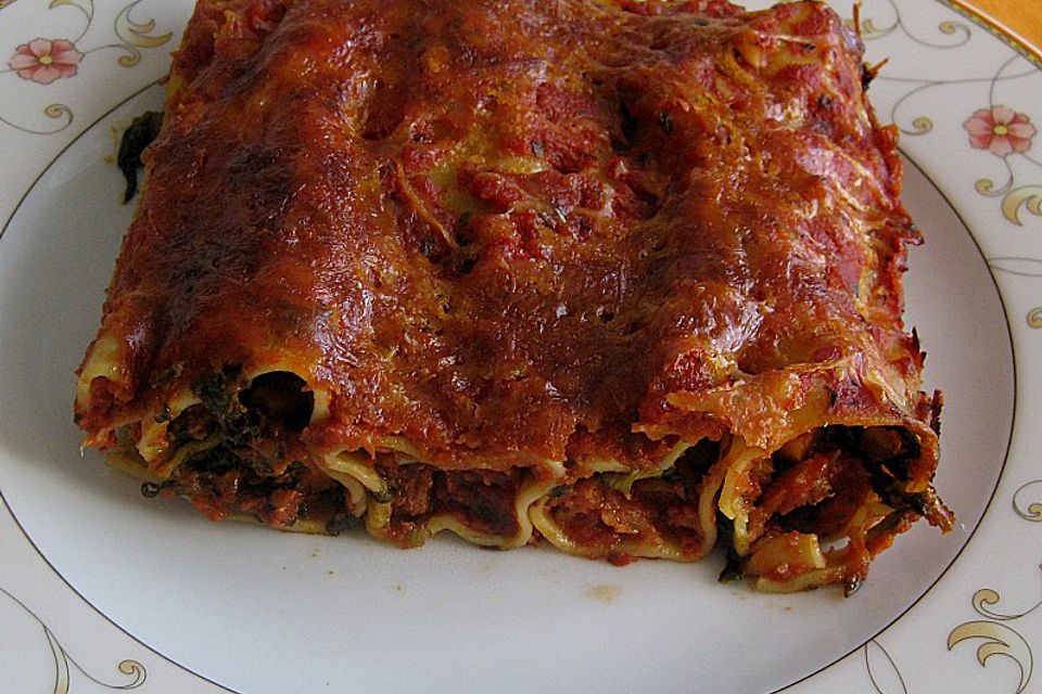 Cannelloni Ripieni alla Siciliana