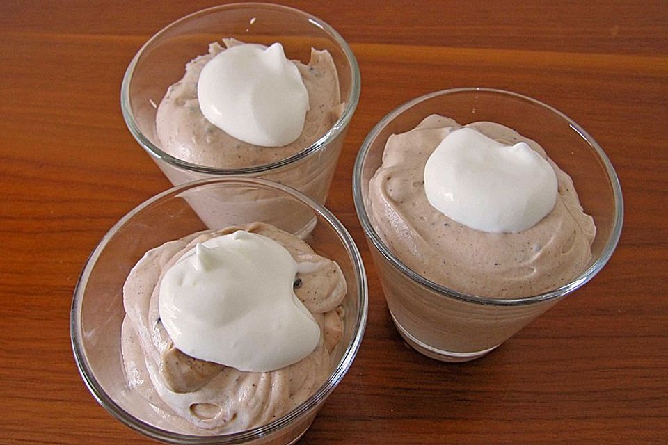 Schoko - Frischkäse - Mousse