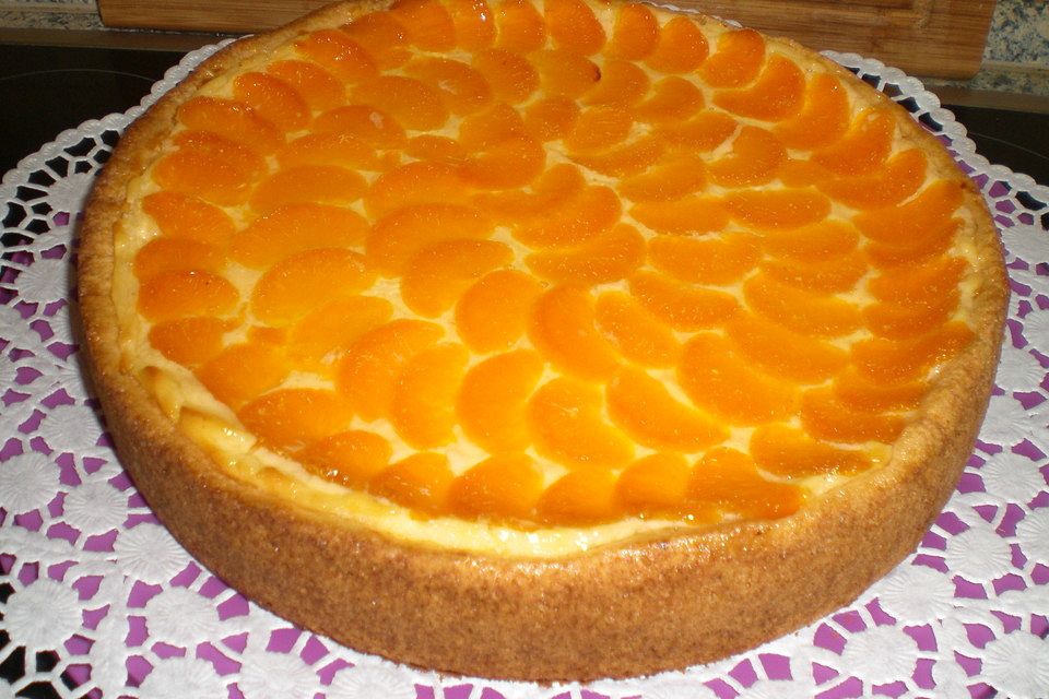 Mandarinen-Schmand-Kuchen