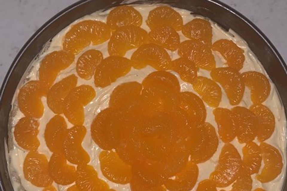 Mandarinen-Schmand-Kuchen