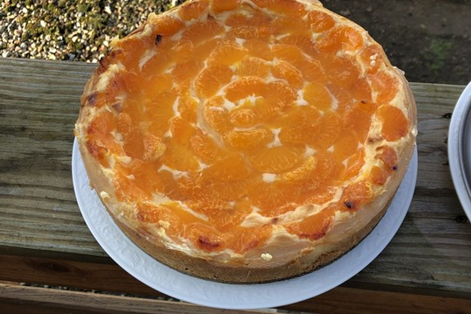 Mandarinen-Schmand-Kuchen