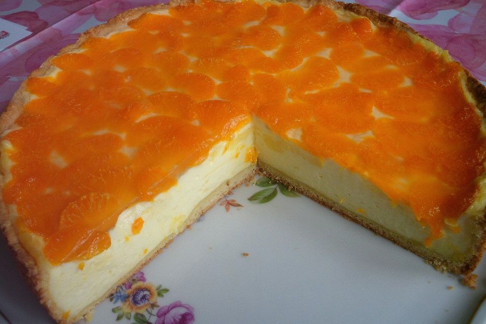 Mandarinen-Schmand-Kuchen