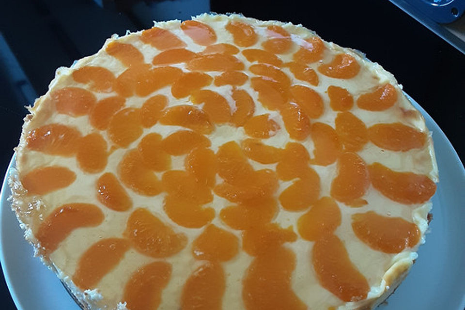 Mandarinen-Schmand-Kuchen