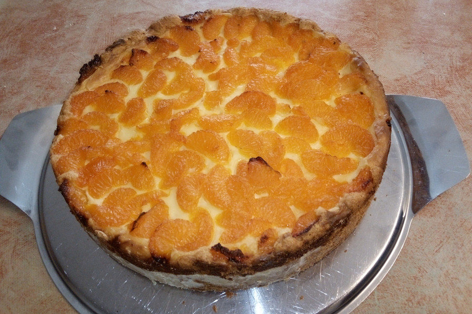 Mandarinen-Schmand-Kuchen