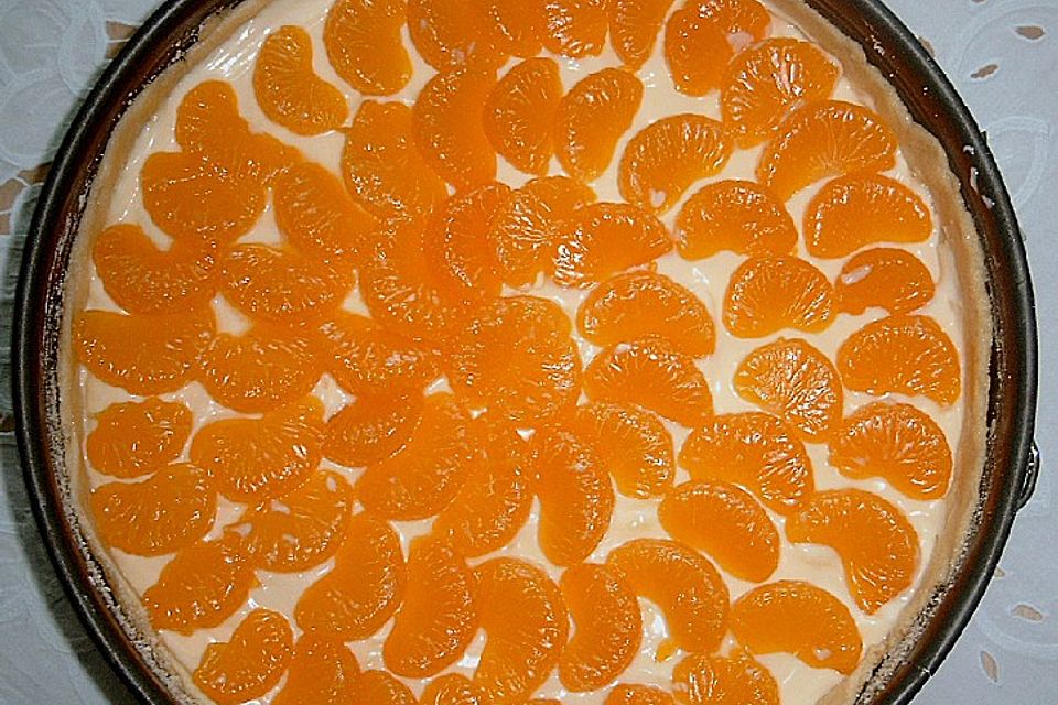 Mandarinen-Schmand-Kuchen