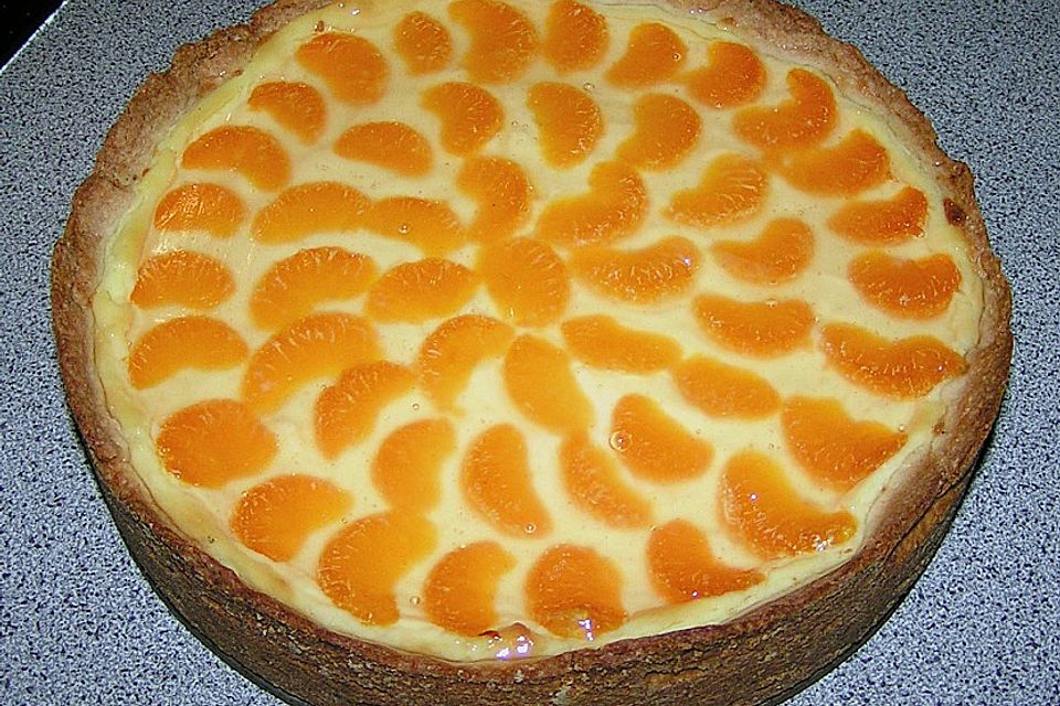 Mandarinen-Schmand-Kuchen