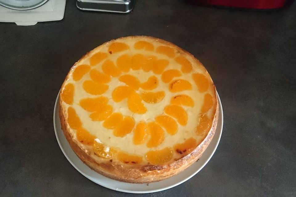 Mandarinen-Schmand-Kuchen