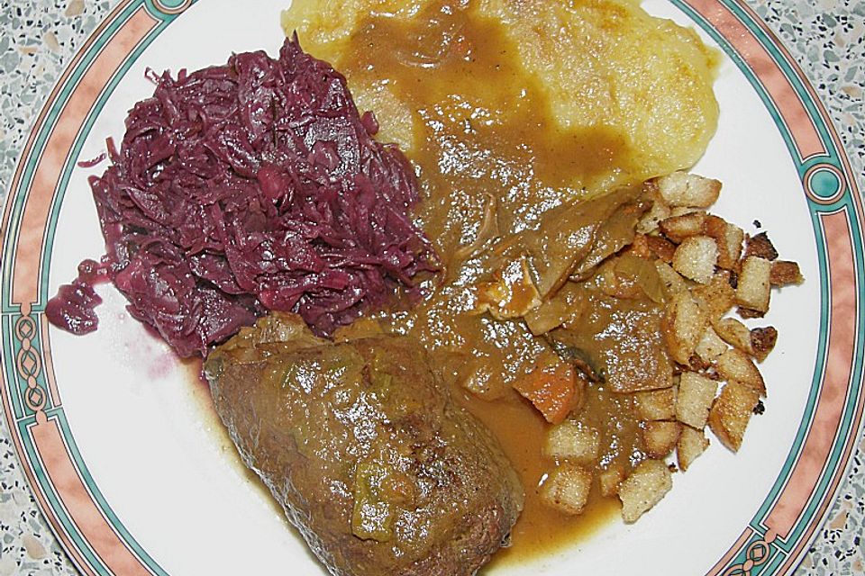 Rotwein - Rouladen