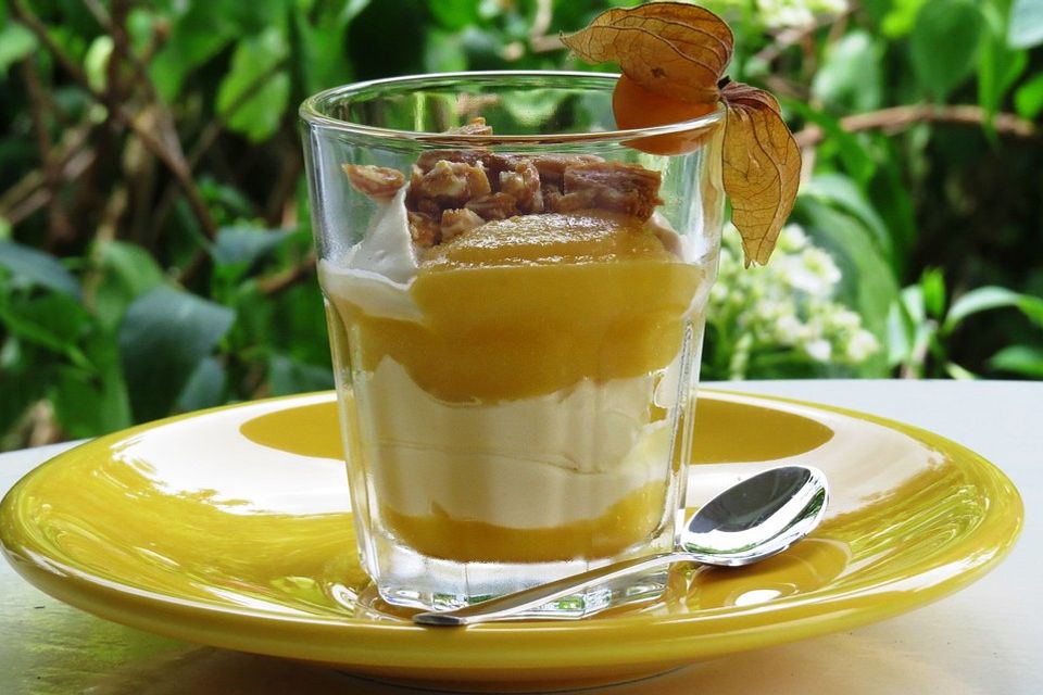 Mango - Dessert mit Mascarpone