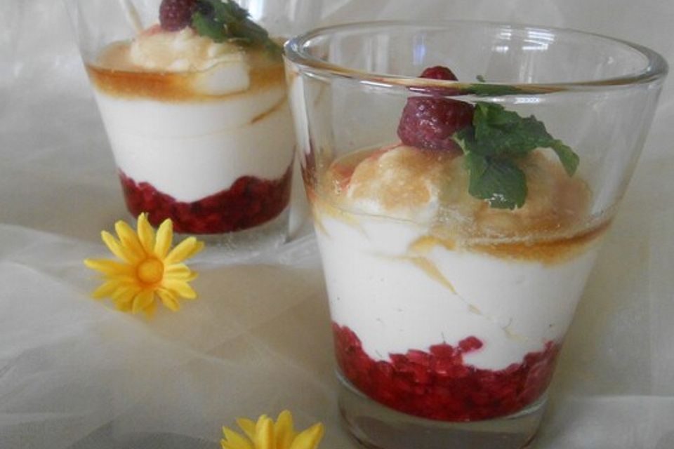 Himbeer - Sahne - Pudding