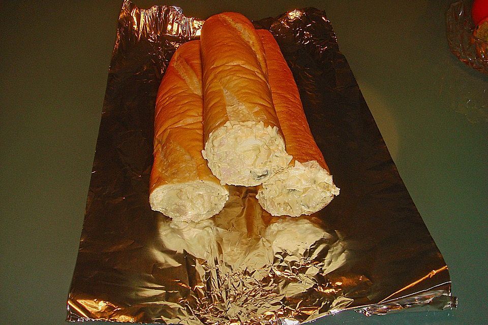 Gefülltes Baguette