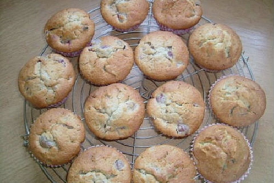 Saftige Kirschmuffins