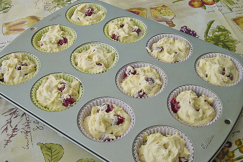 Saftige Kirschmuffins