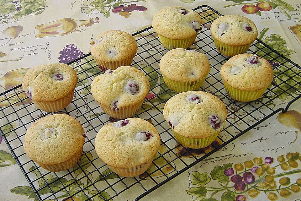 Saftige Kirschmuffins