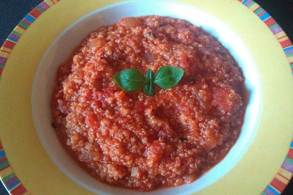 Quinoa mit Tomaten