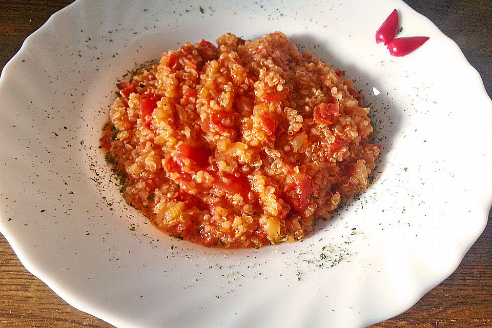 Quinoa mit Tomaten