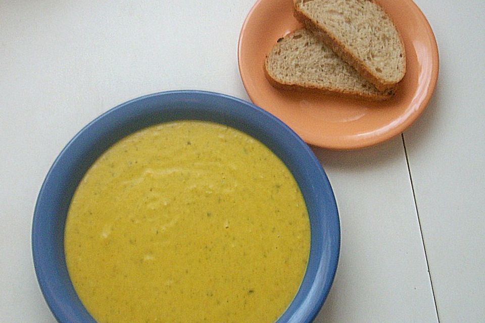 Zucchinicremesuppe