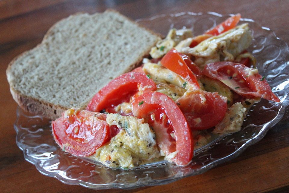 Rührei mit Tomaten