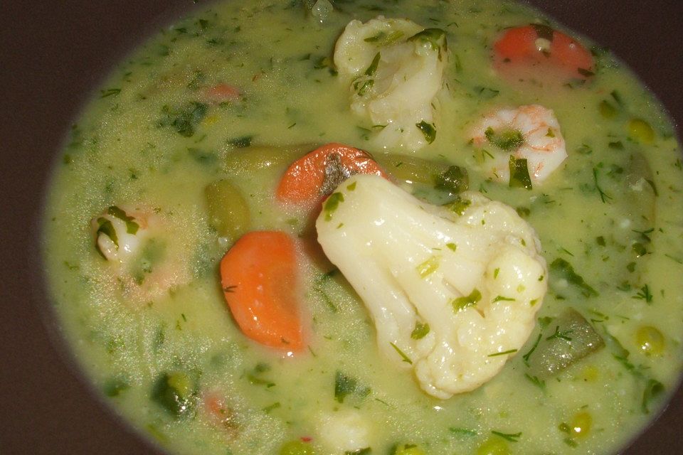 Finnische Suppe Kesäkeitto