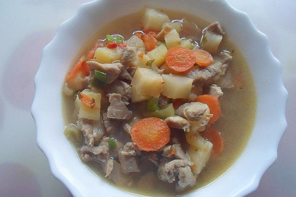 Rindfleischsuppe