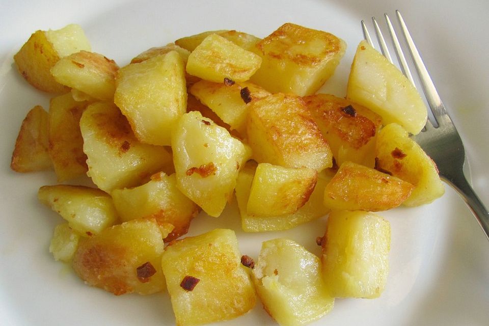 Batatas douradas