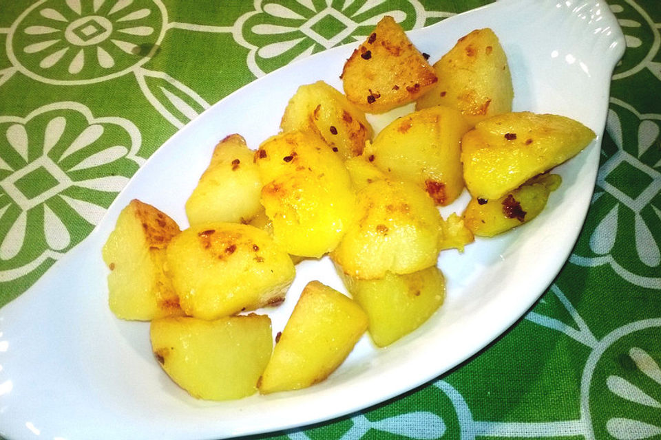 Batatas douradas