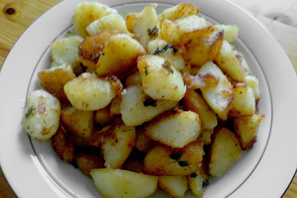 Batatas douradas