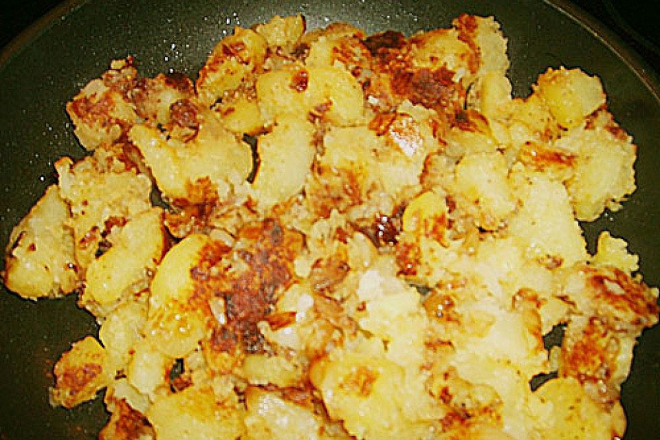 Batatas douradas