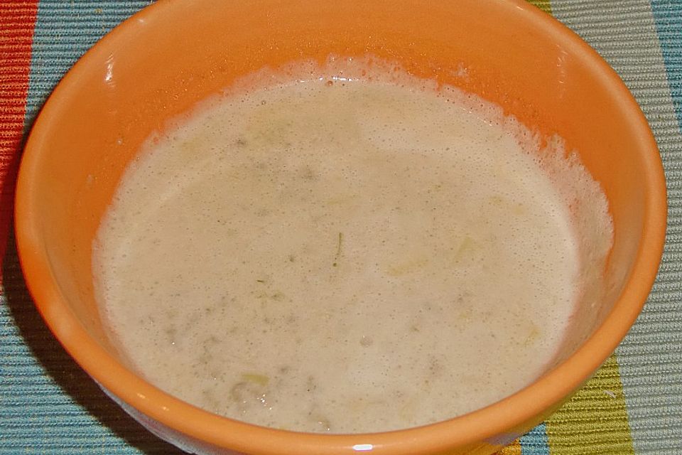 Lauch - Creme - Suppe