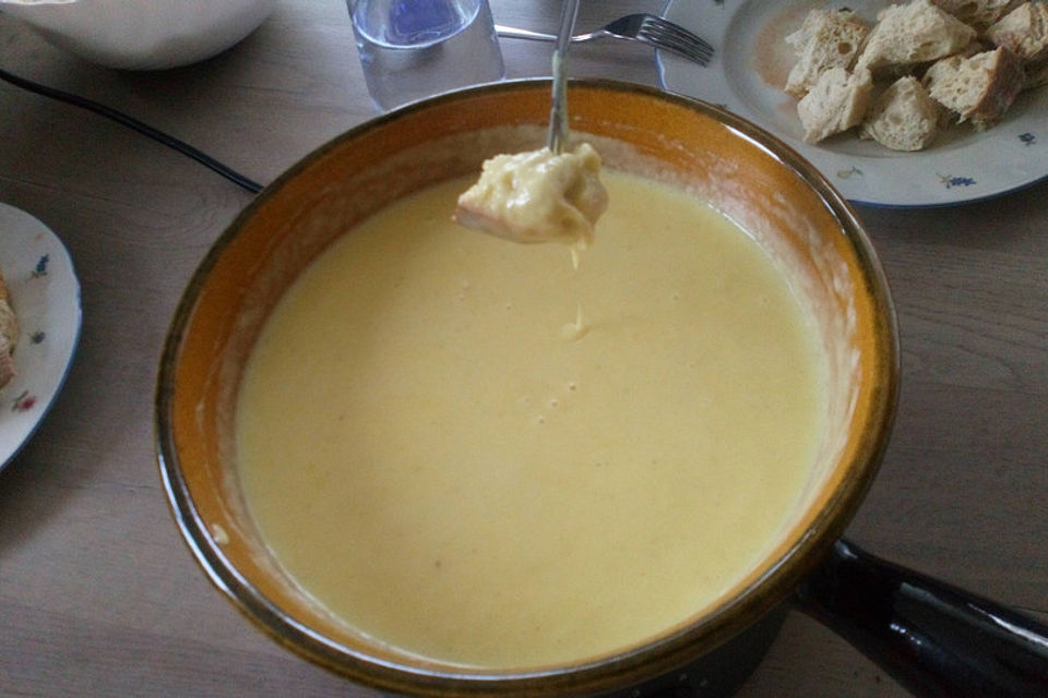 Schweizer Käsefondue