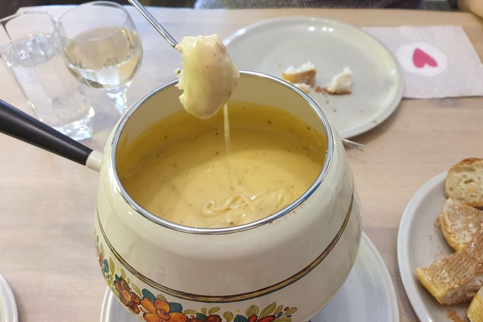 Schweizer Käsefondue