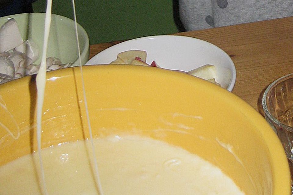 Schweizer Käsefondue