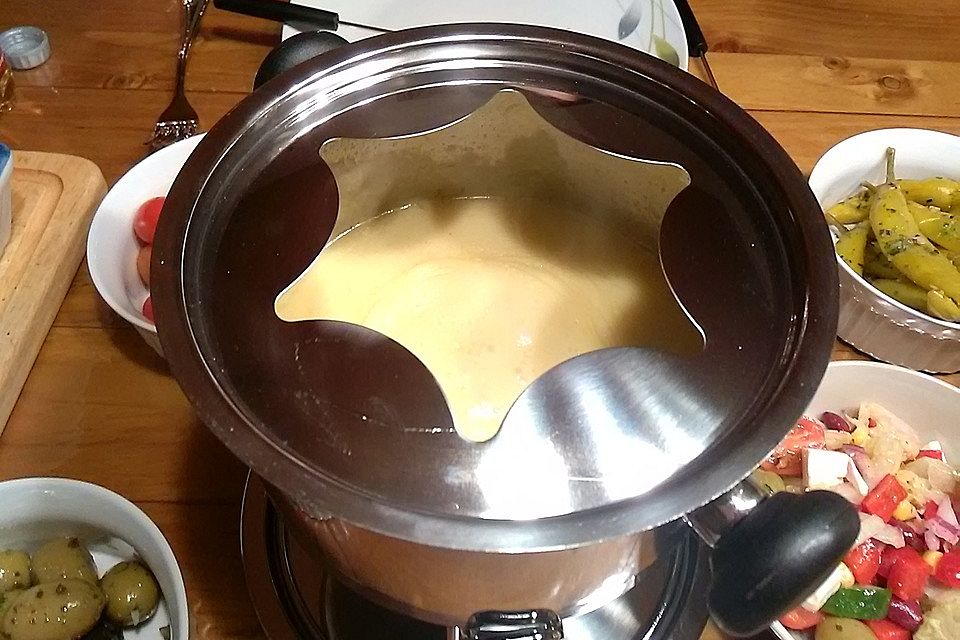 Schweizer Käsefondue