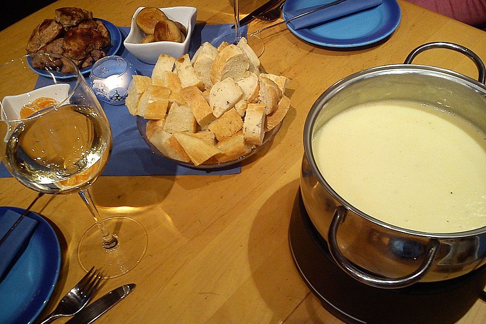 Schweizer Käsefondue