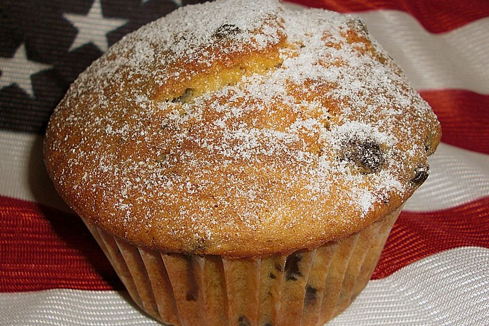 Mile high Blueberry Muffins