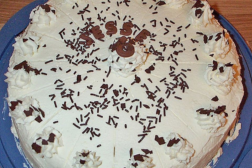 7 - Jahres - Torte